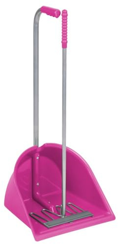 Kerbl Mistboy Mistkübel – Pink (Länge 90 cm, Kunststoff/Metall) 328149