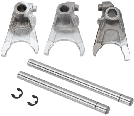 Mabutingti Schaltgabeln & Führungssatz für Getriebeschaltung für Yama-ha Banshee 350 YFZ350 1987-2006 und RZ350 1984-1985 2GU-18511-00-00 2GU-18512-00-00