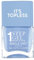 Nails Inc Topless Emily (dunkelgrau) – Gel-Nagellack ohne UV – 1-Schritt-Maniküre mit bis zu 8 Tagen Halt – Schnelltrocknend, vegan & 21-free – Für Kinder & Erwachsene – ohne Base Coat & Top Coat