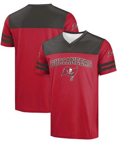 FOCO Herren Foco NFL Dallas Cowboys Mens Team Logo Wordmark V-Neck Jersey T-Shirt (1er Pack)