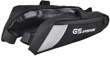 EQJSHL Motorrad-Seitentaschen, Hecktasche Für B&MW R1250GS R 1250 GS R1200GS R 1200 GS 2013- Gepäckträgertasche, Werkzeugtasche Satteltaschen(Schwarz 3)