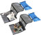 HeFZiYMOZaDP 2 Stücke Tierrettende Fluchtrampe –Tierrettungsrampe,Pool tierrettung,Pool-Tierrampe für Teiche, Schwimmbad（ 27,94 x 15,24 x 7,62 cm）