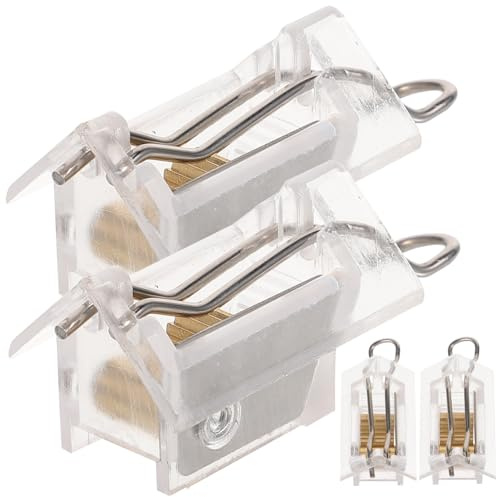 WEKADRIN 4pcs Venetian Blind Cord Locks Compact Hardware Accessories for Window Blinds Easy Install Cord Locking Mechanism for Venetian Curtain Control