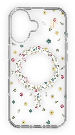 IDEAL OF SWEDEN Clear iPhone 17 Hülle MagSafe - Petite Floral Design, Dünnes & Leichtes Case, Stoßfest & Stylisch Und Langlebig Für Optimalen Schutz Im Alltag