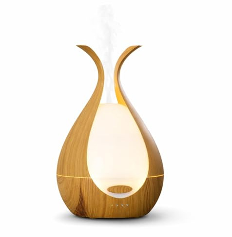 Duftdiffusor für ätherische Öle - 200ml - Premium-Design - Elektrischer Luftbefeuchter - Kontinuierliche oder abwechselnde Diffusion - Wellness und Aromatherapie - Zen'Arôme
