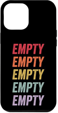 Empty Case for iPhone 12 Pro Max