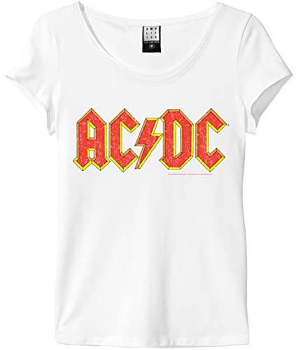 Amplified Damen, T-Shirt, ACDC Logo