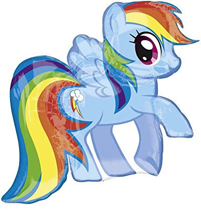 Child My Little Pony Supershape Foil Balloon