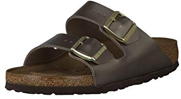Birkenstock Arizona Womens Flat Sandals Taupe 7.5 UK