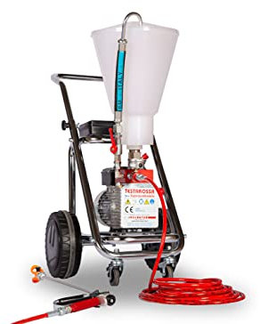 Bomba Airless TECNOVER Mod. Testarossa Superquattromila con tolva para pintura en aerosol