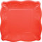 Creative Convertting 8C333398 - Plato cuadrado (25,5 cm), color coral