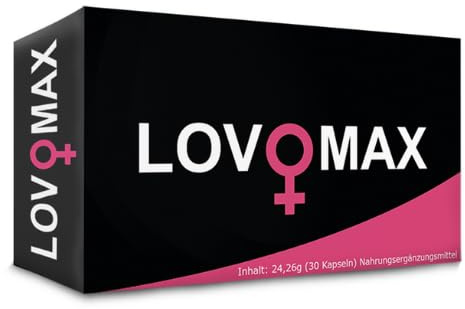 Lovomax 3x30 Kapseln, speziell für die Frau. Natürlich, pflanzlich, vegane Pillen und Kapseln. Deutsche Herstellung…