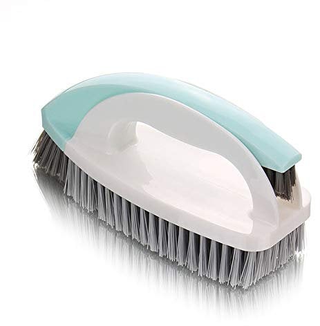 Reinigungsbürste, 2 in 1 Schrubben Putzen Reinigen Handbürste Haushalt Küche Stabile Reinigungsbürste mit Griff Verstärkten Borsten