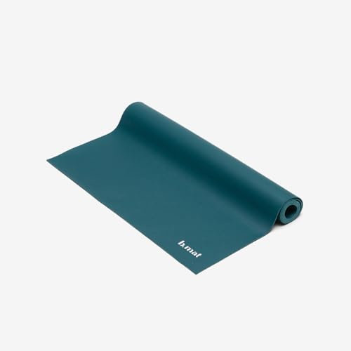 B Yoga Yogamatte B Mat Traveller, Reisematte aus Naturkautschuk (Ocean Green, Maße: 180 cm x 66 cm x 0,2 cm; Gewicht: 1,2 kg.)