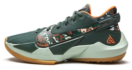 Nike Zoom Freak 2 Herren Basketball Trainers DC9853 Sneakers Schuhe (UK 7.5 US 8.5 EU 42, Vintage Green Pistachio Frost 300)