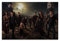 GANGPAO Vampire Diaries Poster Elena Damon Stefan Leinwanddruck Kunstwerk Wandkunst Dekor Poster für moderne Wohnungen, Büro, Schlafzimmer