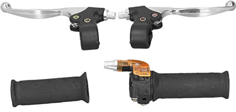 Aramox Links Rechts Motorräder Bremshebel Gasgriffe Kit 22 Mm Lenker für 47 49 2-Takt Dirt Bike Mini Bike Pocket Bike ATV Quad