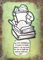 Displate Offiziell Fallout MetallPoster Magnetische Befestigung Inklusive Lizenziert Bilder Hochwertiges Poster Vault Boy's Baby Book - Intelligence Poster 45 cm x 32 cm