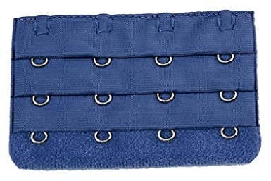 Ailan Verlängerungsriemen BH Verlängerung Schnalle 4 Haken Haken Praktische Damen Accessoires Mehrfarbiger fester Ersatz 3 Reihen