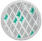 Grün und Grau Tapete Kristall Glas Schubladenknopf Pull Ergonomisch 30 mm Kreis Glow Furniture Cabinet Griff für Küche Kommode Schrank Kleiderschrank