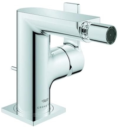 GROHE Einhand-Bidetbatterie Allure 24160_1, Zugstangen-Ablaufgarnitur, chrom