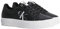 Calvin Klein Damen Vulcanized Sneaker Flatform Laceup Plateau, Schwarz (Black), 39