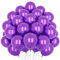 Palloncini Viola Metallici, 50 Palloncini Viola 12 Pollici, Palloncini in Lattice Lucido, Palloncino Metallico Cromato Spesso per Palloncino Festa Compleanno Viola, Matrimonio Baby Shower Decorazione