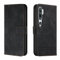 Bravoday Schutzhülle für Xiaomi Mi Note 10 / Xiaomi Mi Note 10Pro / Xiaomi CC9 Pro, Schutzhülle aus Leder mit Magnetverschluss, Flip Tasche für Xiaomi Mi Note 10, Schwarz