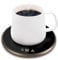 Coffee Mug Warmer, Electric Smart Beverage Mug Warmer Cup Warmer with Touch Tech & LED Backlit Display, Coffee Warmer for Home Office Coffee Mug, Milk-Cup Warmer with Two Temperature Settings(Brown)