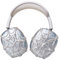 Strass Spinnennetz AirPods Max Cover Glitzer Kopfhörer Hülle für Airpods Max Cute Airpod Pro Max Ear Covers Schutzzubehör