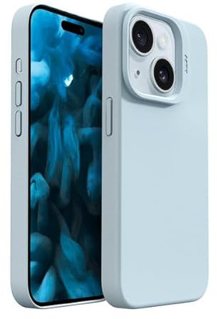 LAUT - HUEX Slim Hülle kompatibel mit der iPhone 15 (6.1) - Light Blue