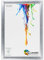 Clamaro 'Neo Collage' Cadre Photo 60x85 Fait Main sur Mesure | Argent | Cadre en Bois MDF avec Verre Acrylique et accroche métallique (Format Paysage & Format Portrait)