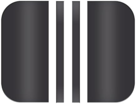 SyunsXoon 30 Pack 3.5 Black Magnetic Door Hinge Covers for Painting, Door Hinge Mask for Residential Doors