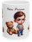 Jm-Déco Mug personnalisé personnalisable Enfant Grincheux avec prénom ou petit texte - Idée cadeau - Tasse humour rigolo fun