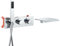 Mitigeur Baignoire Mural Cascade 200x160 Panneau 2 Manettes Robinet de Bain Douche,chromé