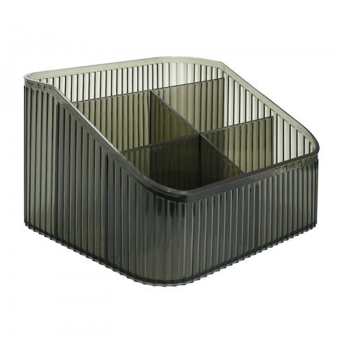 Organizador Cosmeticos Espesado Organizador Maquillaje Gran Organizador Brochas Maquillaje Gris