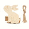 20 Stück Osterhase zum Bemalen, Ostern Basteln Kinder, Eier zum Bemalen, Plastikeier zum Bemalen, Holzeier zum Bemalen, Egg Mazing, Ostereier Holz, Ostereier Holz, Holzanhänger Ostern