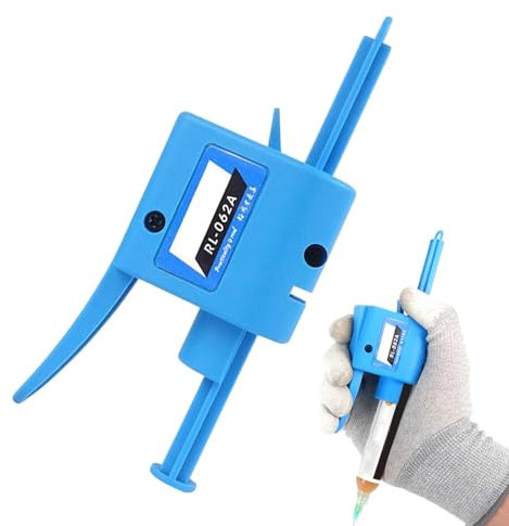 Manueller Lötpaste Spender – Flussmittel Dispenser Lötpaste, Spritzen Kleber Extruder | Tragbares Schweißöl-Injektionswerkzeug Für Präzises Löten Werkzeug Präzision Dosiersystem Verteiler Platinen