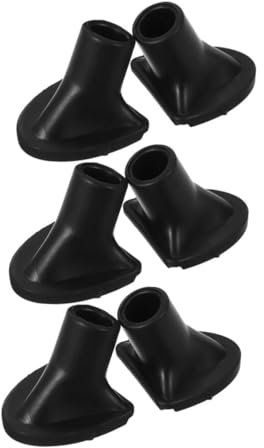 MOTHNUR 6stücke Teiliges Golf Bag Stand Füße Ersatzteile rutschfeste Gummifüße Für Golftaschen Kompatibel Mit Verschiedenen Golftaschen Langlebig Und Schützend Installieren