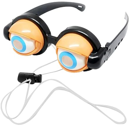 Generisch Lustige Brillen - Lustige Kostüm Augen Brille Streich | Gag Accessoire Kostümzubehör für Halloween Partys Themenfeste Cosplay Fotografie Geburtstag