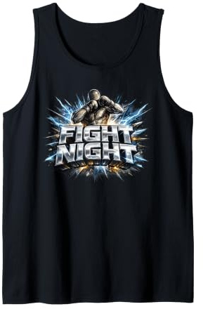 Fight Night Kickboxen Nak Muay Thai Boxkämpfer Geschenk Tank Top