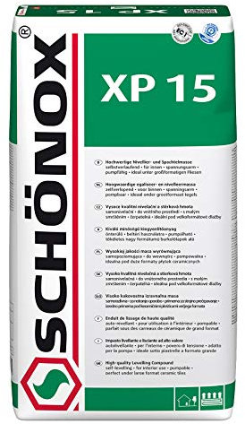 Schönox XP 15 Nivelliermasse, 25kg, Grau oder Weiß, Harzpaste, Klebstoff, Nivellierfähig, Wasserfest