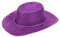 Alsino Glitzer Disco Cowboy Hut Partyhut Glitzerhut mit Kordel, Variante wählen:CW-58 Glitzer lila