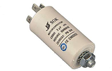 BSD Condensateur de demarrage du Moteur 3 uF / 450V