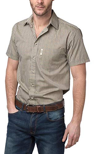 Rydale Mens Short Sleeved Shirt Poacher Olive