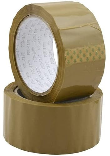 PROTAPE 12773 Packband 50 mm x 66 m, 2 Stück