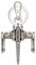 Star Wars X-Wing Pewter Key Ring