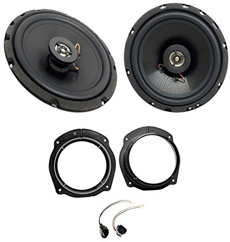 Sound way - Kit Completo con adaptadores de Montaje con Altavoces Compatible con Fiat Bravo Desde 2007