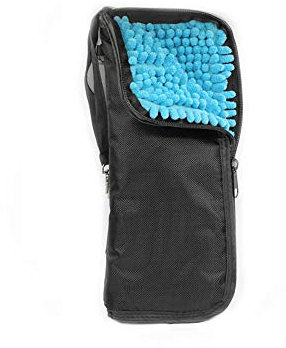 Newdvmmss Water-Absorbent Umbrella Bag Case with Zippered Closure, Portable Waterproof Quick Dry Water Umbrella Cover, 11 * 4.72 inch