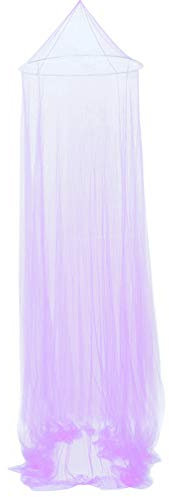 Runder Kuppelbetthimmel Princess Dome Gardine Zeltüberdachung Spielen Deckennetz Mesh-betthimmel Himmelbett Prinzessin Netz Bettvorhänge Baldachin Für Bett Kinderwagen Mehrfarbig